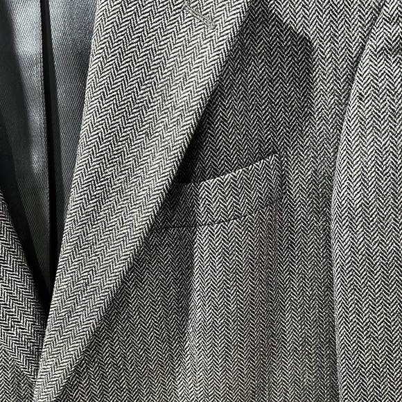 Oscar de la Renta wool cashmere Blazer men's 39R - Picture 3 of 13